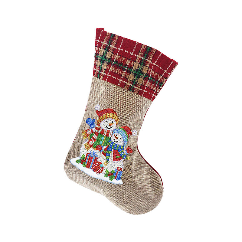 BowLift | Diamond Painting Xmas Rhinestone Sock Embroidery Mosaic Gift Bag