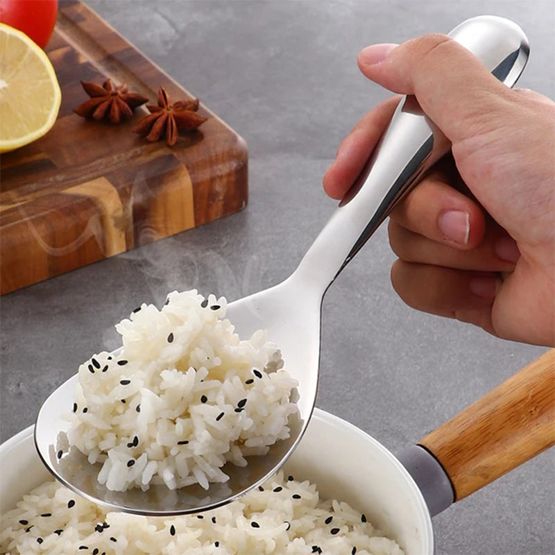 BowLift | Thickened Stainless Steel Non-Stick Rice Spoon