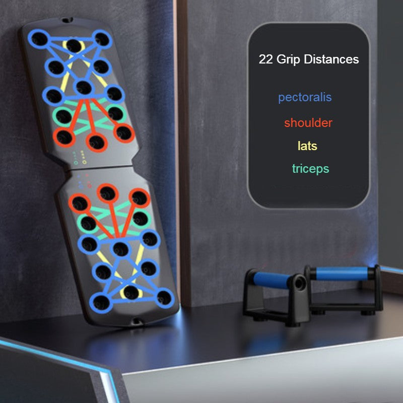 BowLift | Home Multifunctional Push-up Training Board, with 4 Training Modes, for Pectoralis, Shoulder, Lats, Triceps Strength Training