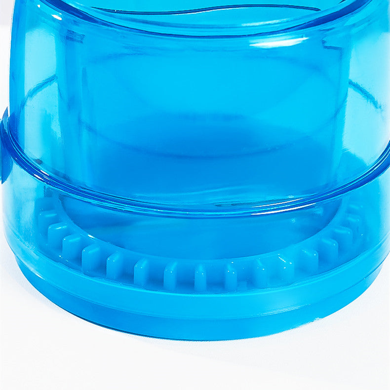 BowLift | Double Blades Hand-cranked Ice Shaver, for Fast Crushing, Fun and Easy Iced Treat