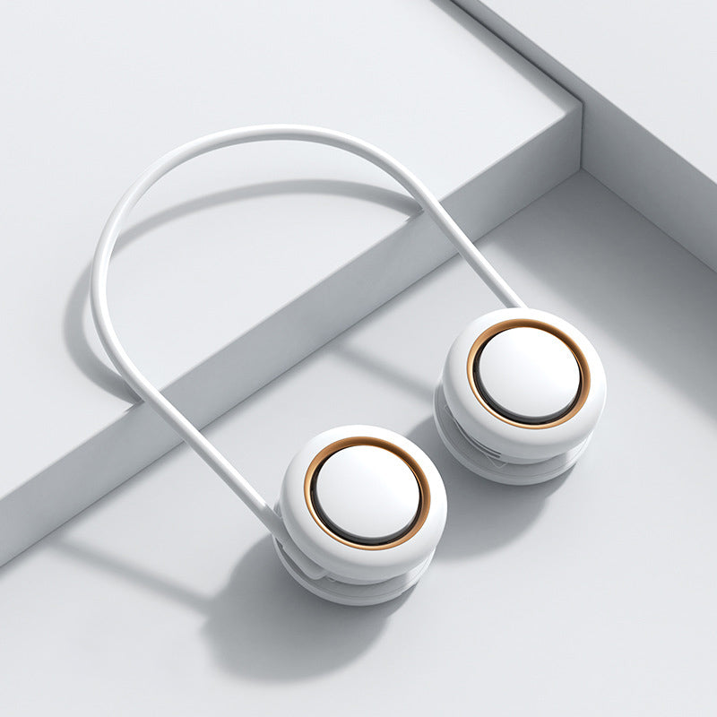 BowLift | Hands-Free Rechargeable Portable Neck Fan, for Hiking, Sports, Gym, Home Workouts