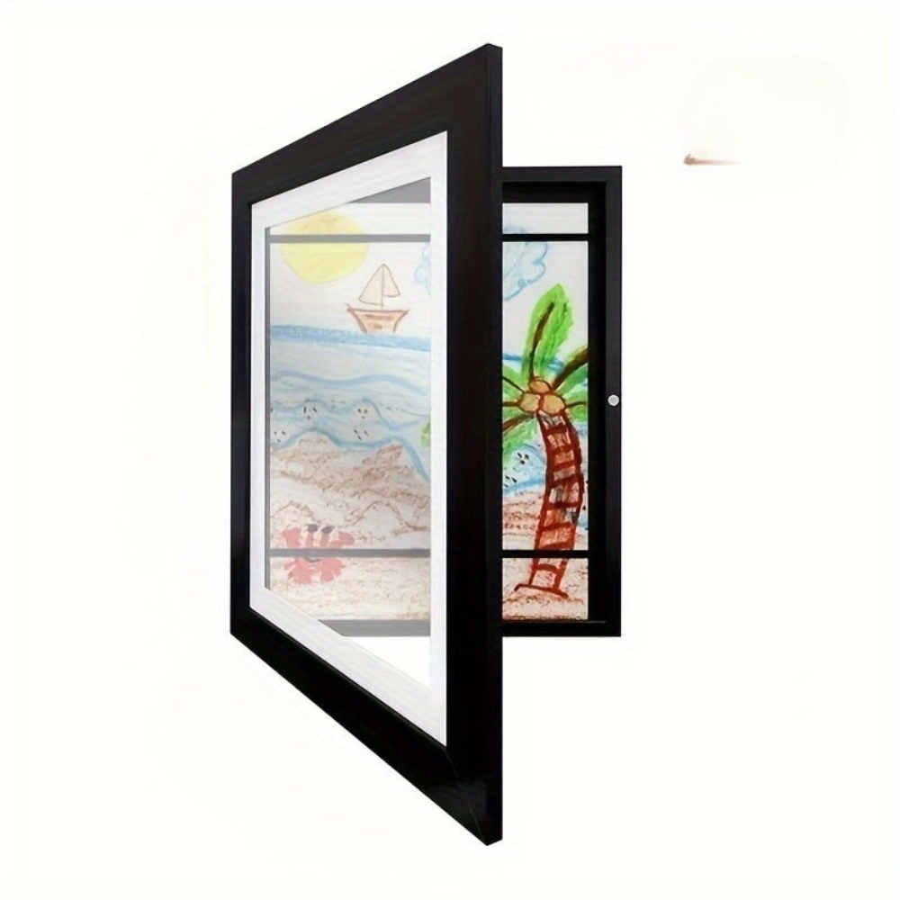 BowLift | Digital Photo Frame Magnetic Wood Wall Display