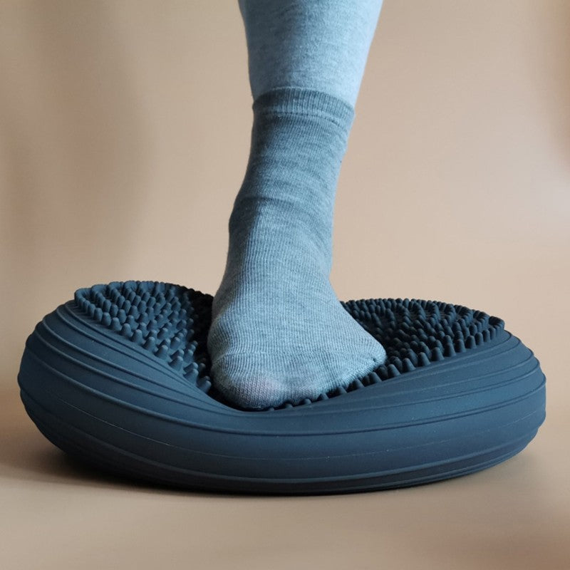 BowLift | Inflatable Balance Disc with Pump, for Balance/Stability Training, Improving Sitting Posture & Core Strength, Back Pain Relief