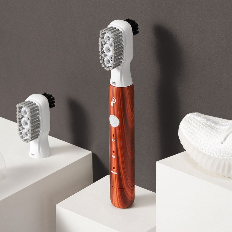 BowLift | Electric Automatic Brush, with Two Types of Bristles, Sonic Vibration, 3 Cleaning Modes & IPX7 Waterproof, for Shoes, Bags & More