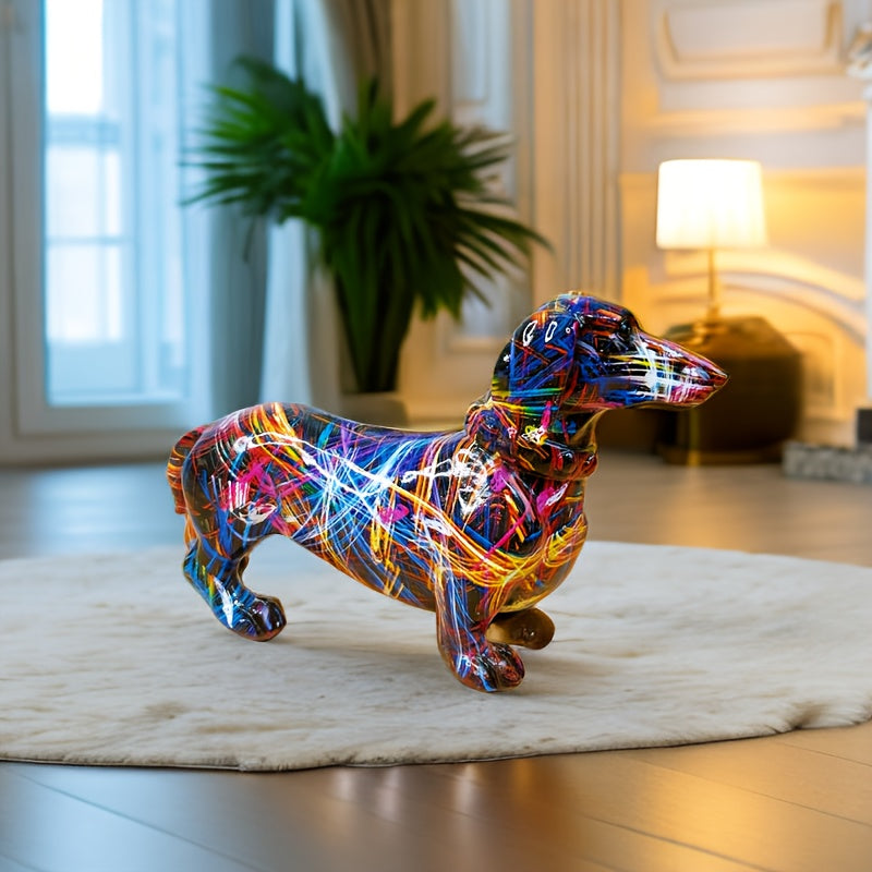 BowLift | Graffiti Dachshund Sculpture