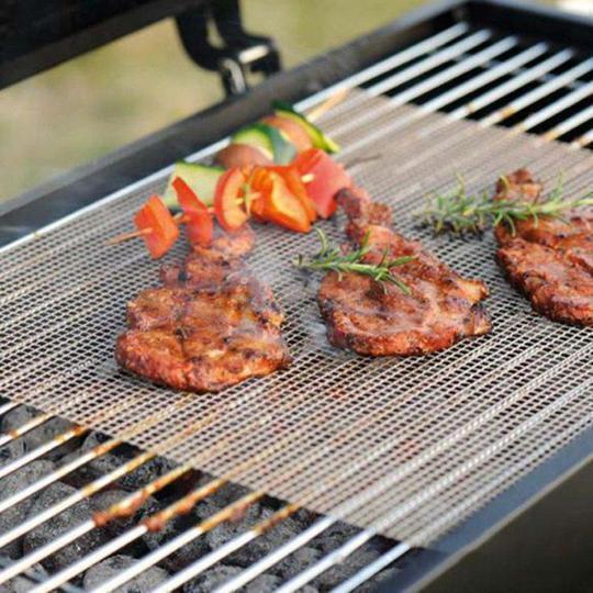 BowLift | Reusable non-stick PTFE fiberglass grill mat