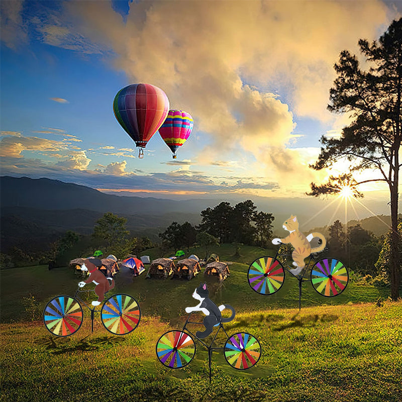 BowLift | Cat Bicycle Wind Chime