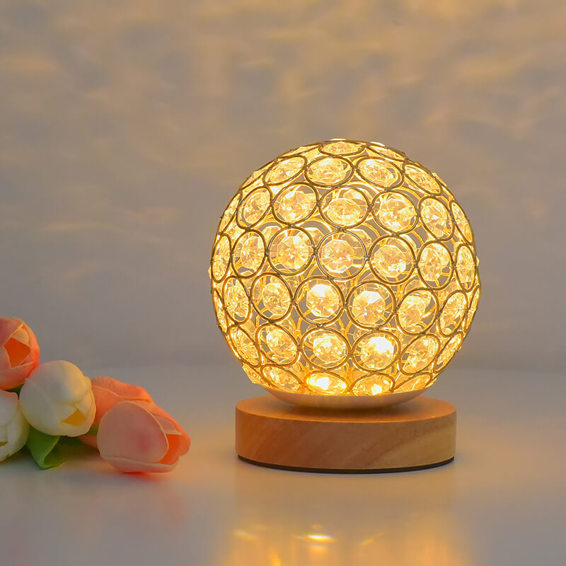 BowLift | Modern Minimalist Round USB rechargeable LED table lamp