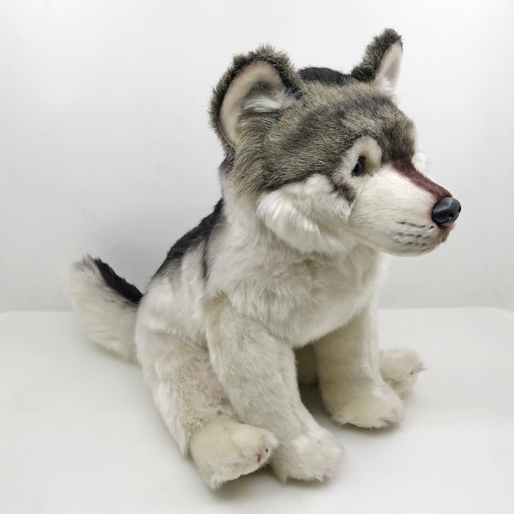 BowLift | Gray Wolf Plush Toy