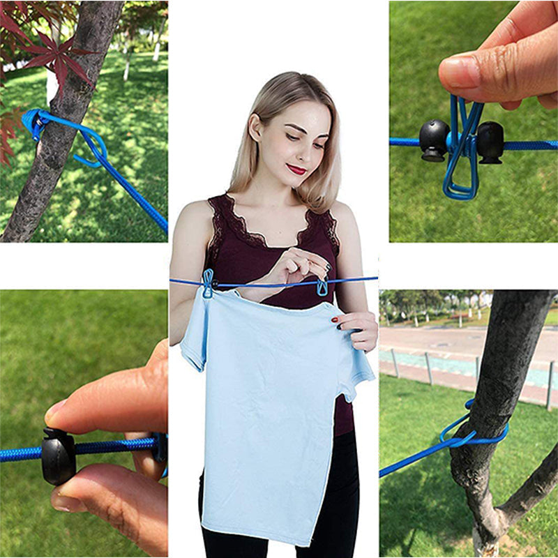 BowLift | Portable elastic travel dress rack