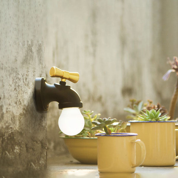 BowLift | Modern creative faucet ABS PC USB LED night light wall lamp