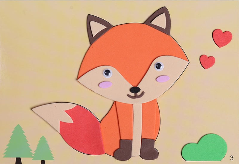 BowLift | 3D Foam Sticker Puzzle Game DIY Animal Children's Education Toys