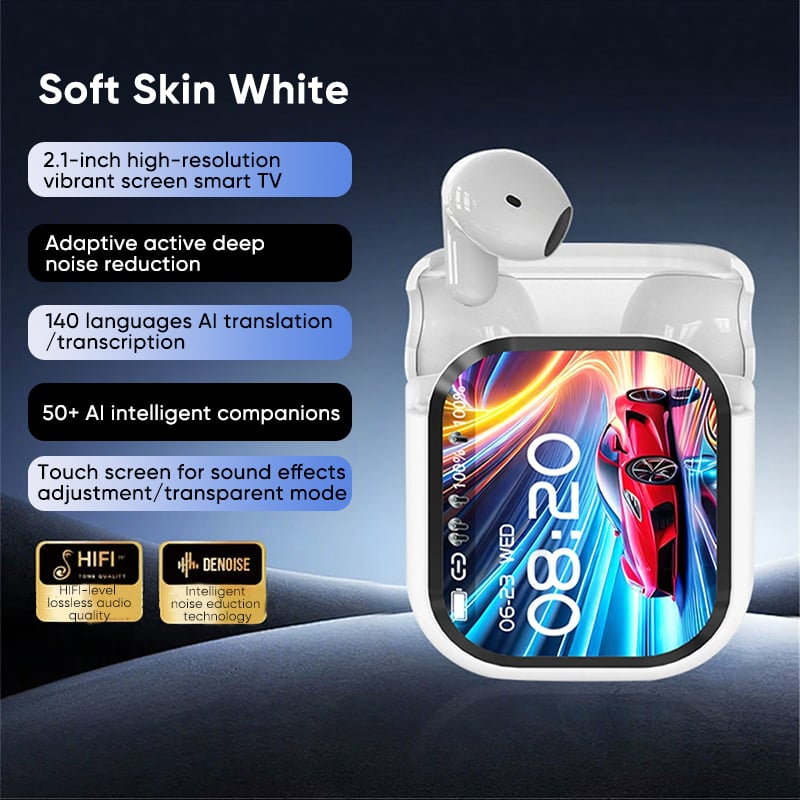 BowLift | Color screen noise-canceling translation headphones