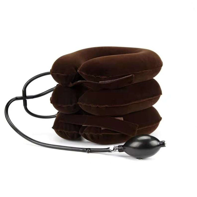 BowLift | Inflatable Portable Travel Neck Pillow, with 360° Head and Chin Support, for Travel, Nap & More