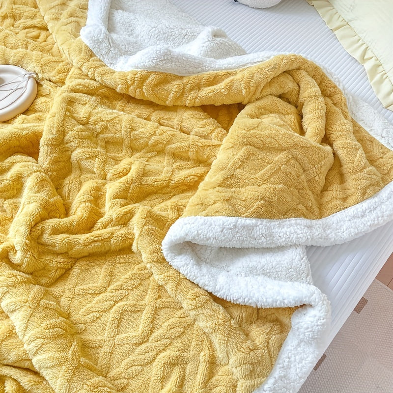 BowLift | CozyNest - Reversible Fleece Blanket for Fall and Winter