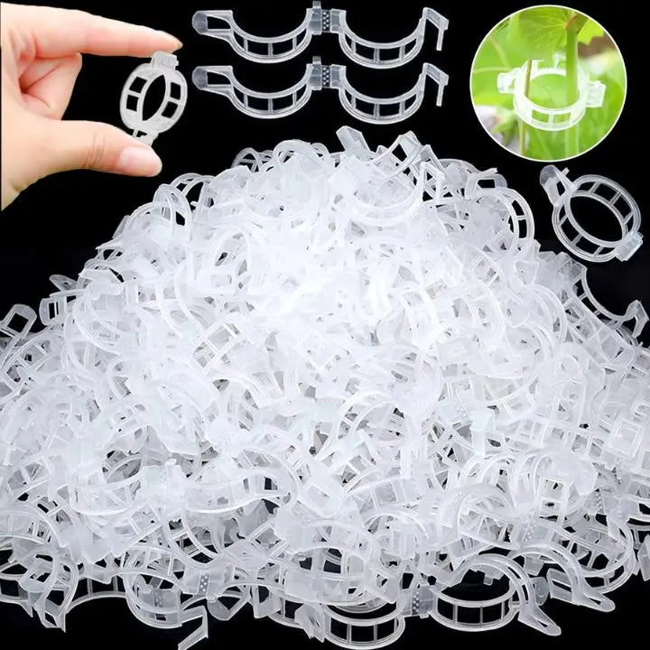 BowLift | 100 pcs. Plant support clips | Perfect hold for healthy plants