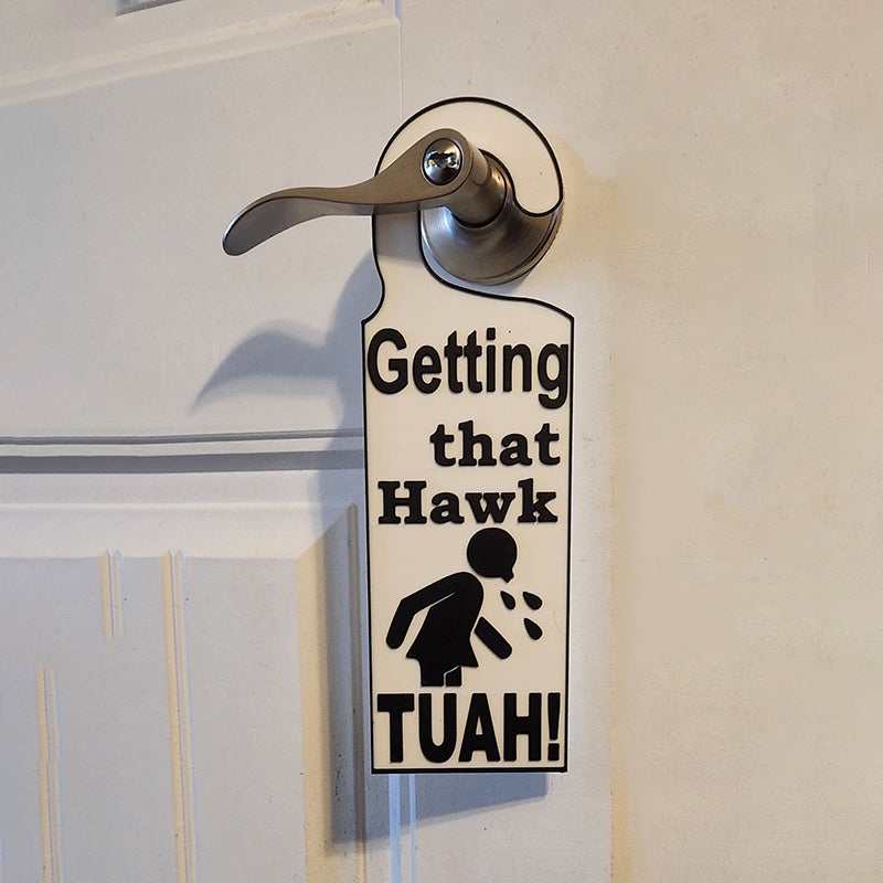 BowLift | Hawk Tuah Door Sign