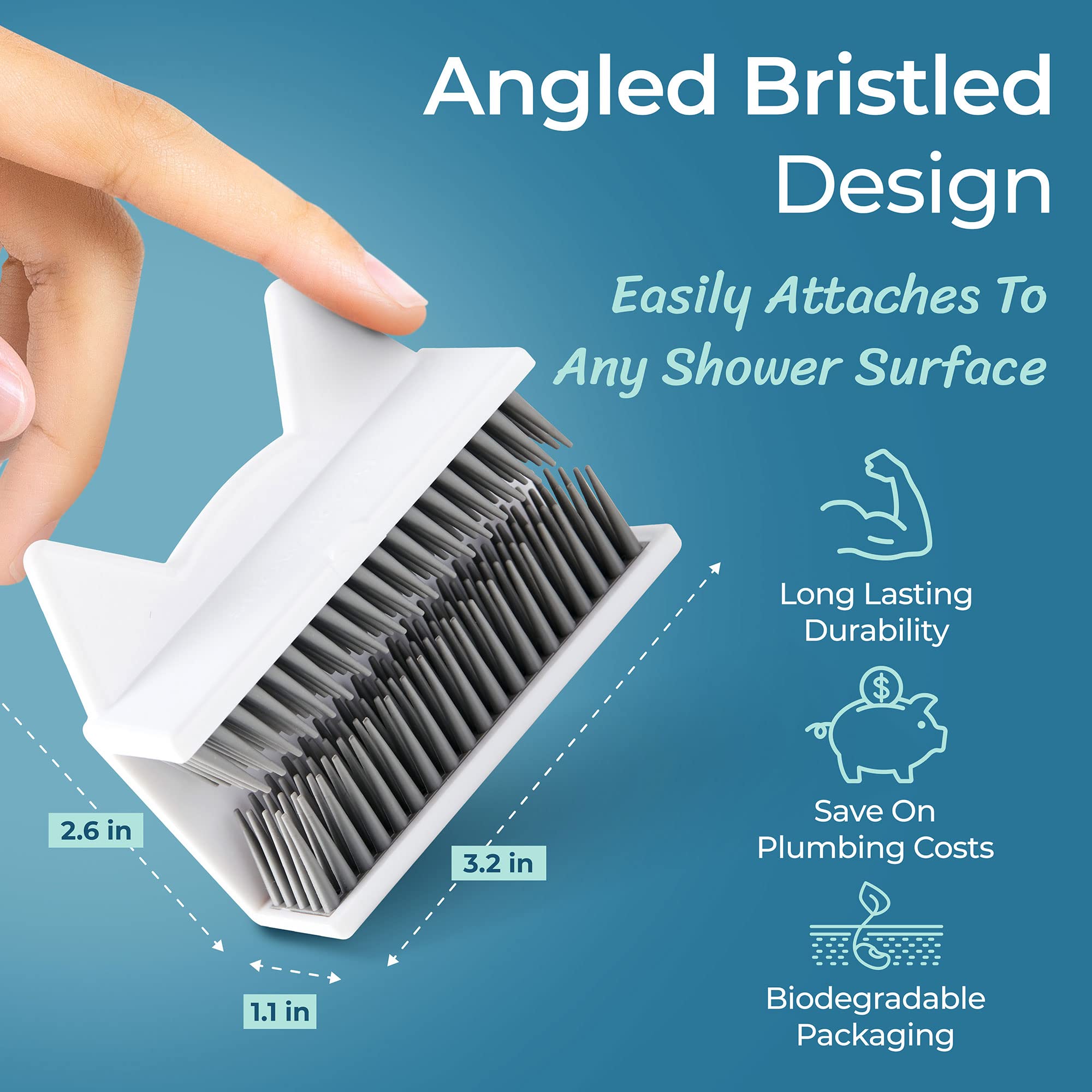 BowLift | Hair collector shower wall