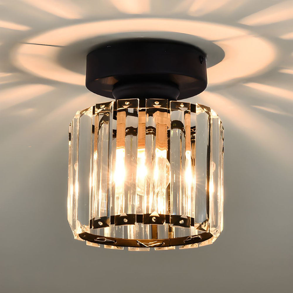BowLift | Ceiling Light Crystal Flush Mount Modern Fixture