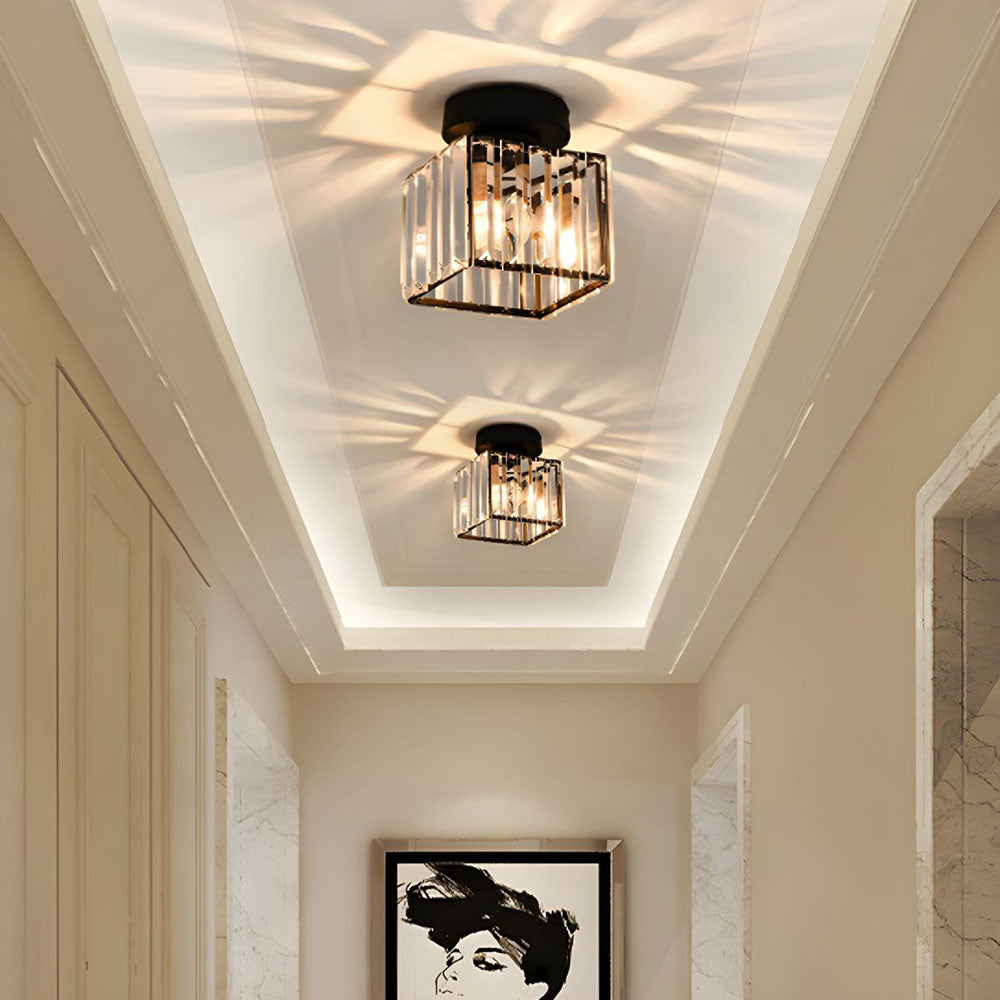 BowLift | Crystal Glass Ceiling Light for Modern Interiors