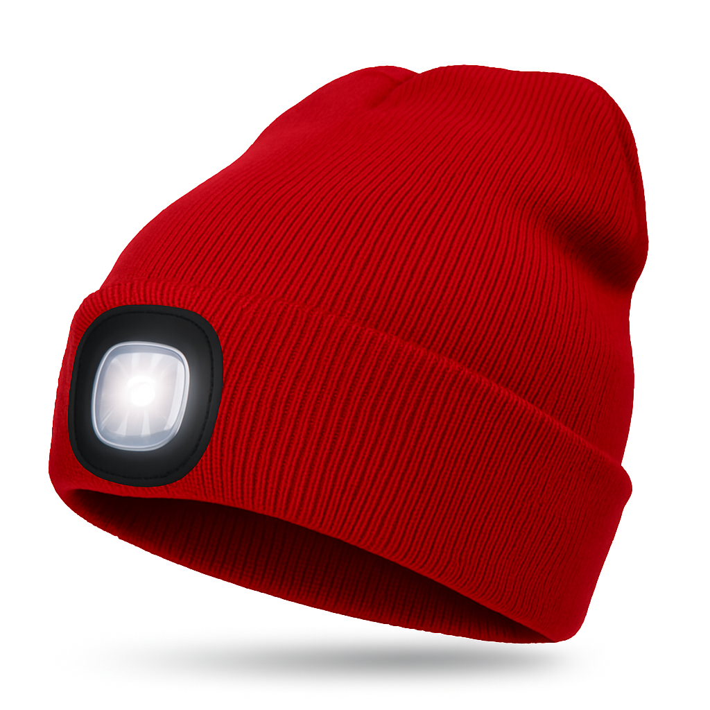 BowLift | Beanie Hat with Rechargeable LED Headlight