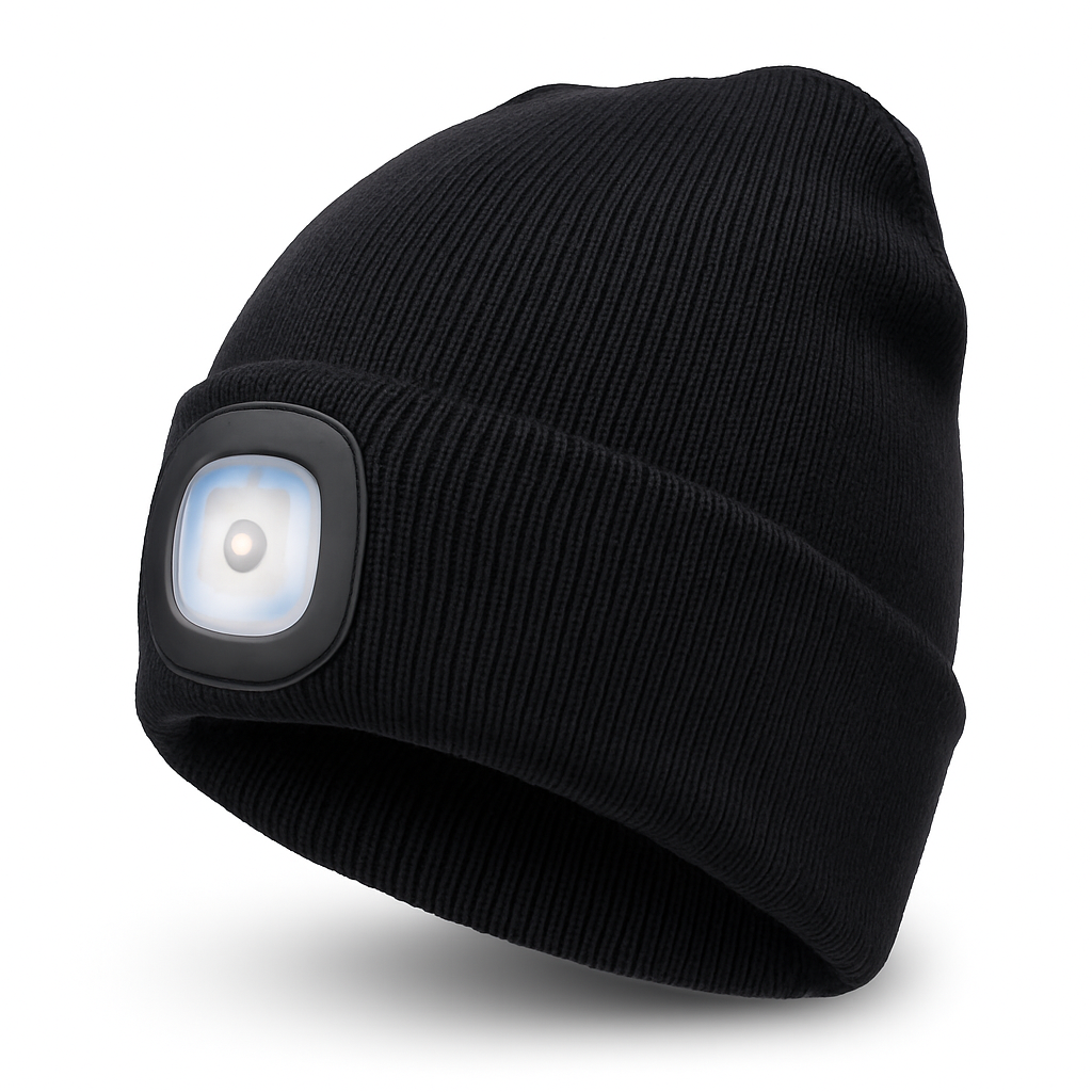 BowLift | Beanie Hat with Rechargeable LED Headlight
