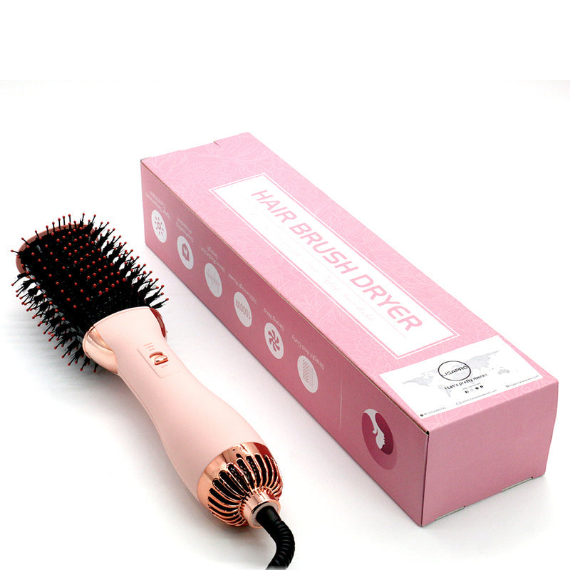 BowLift | Hair Dryer Blower Styler Heated Brush Comb for Short and Long Hair