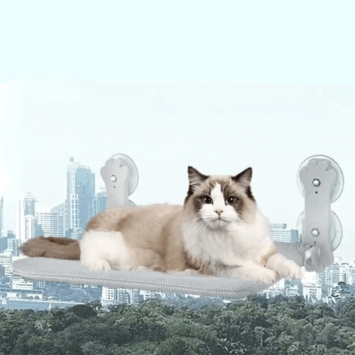 BowLift | Cat Window Hammock on Window Bed Narrow Sill Perch