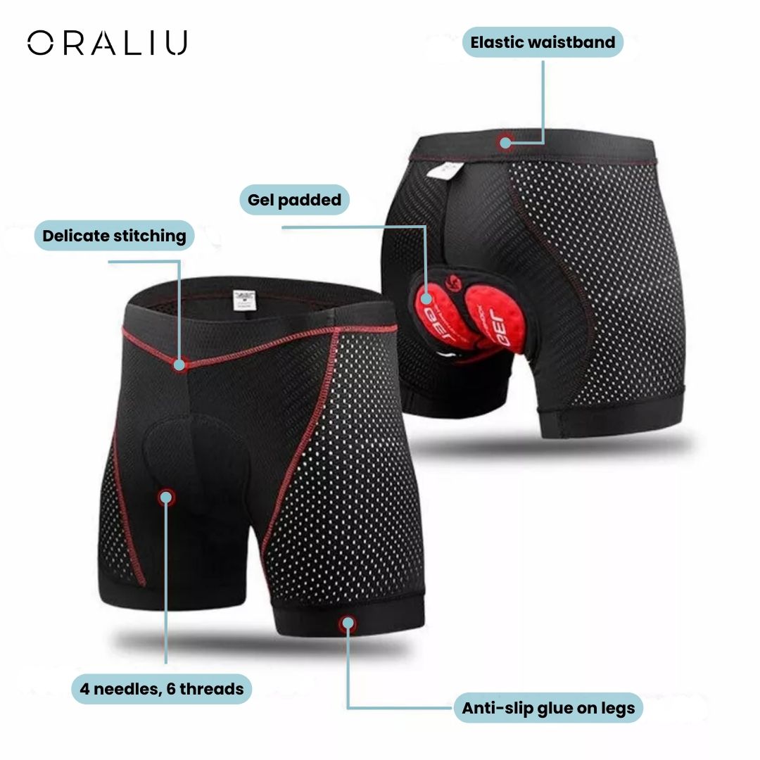 BowLift | Gel-Padded Cycling Underwear – Men & Women
