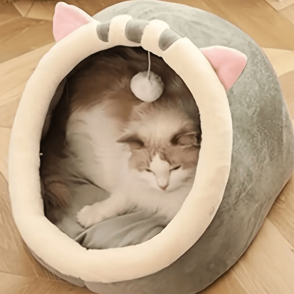Soft Snuggle Cat Cave