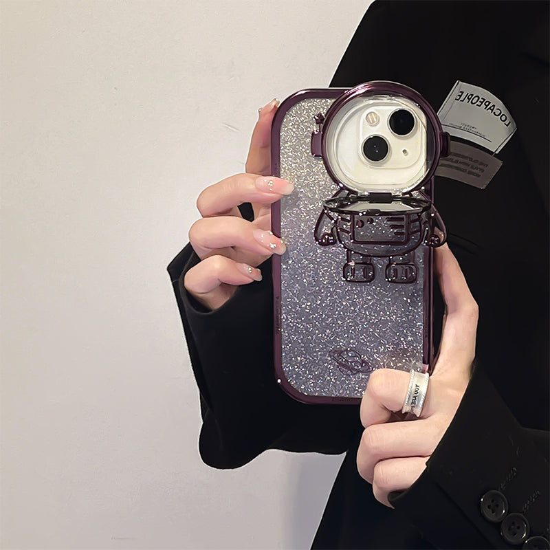 BowLift | Astronaut Bracket Case Cover For iPhone