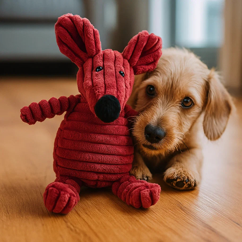 BowLift | Dog Toy Plush Squeaky Chew Animal