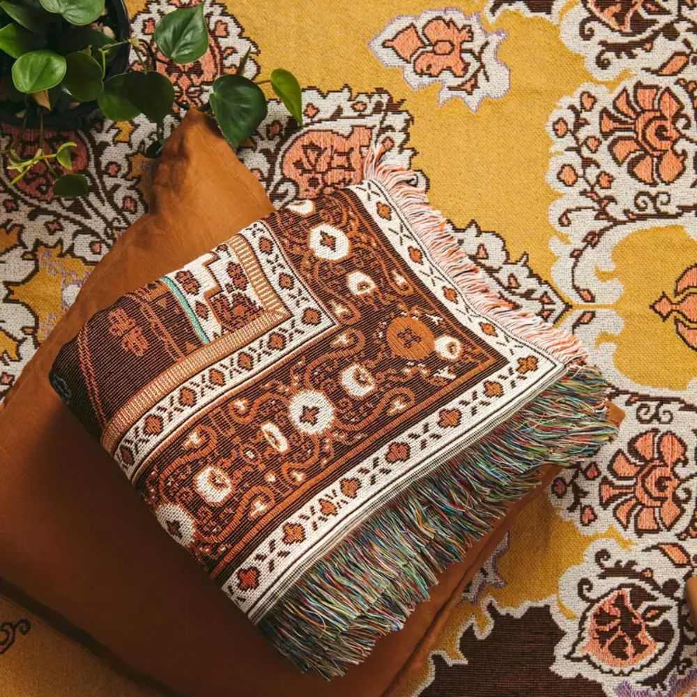 BowLift | Boho Chic Patterned Throw Blanket