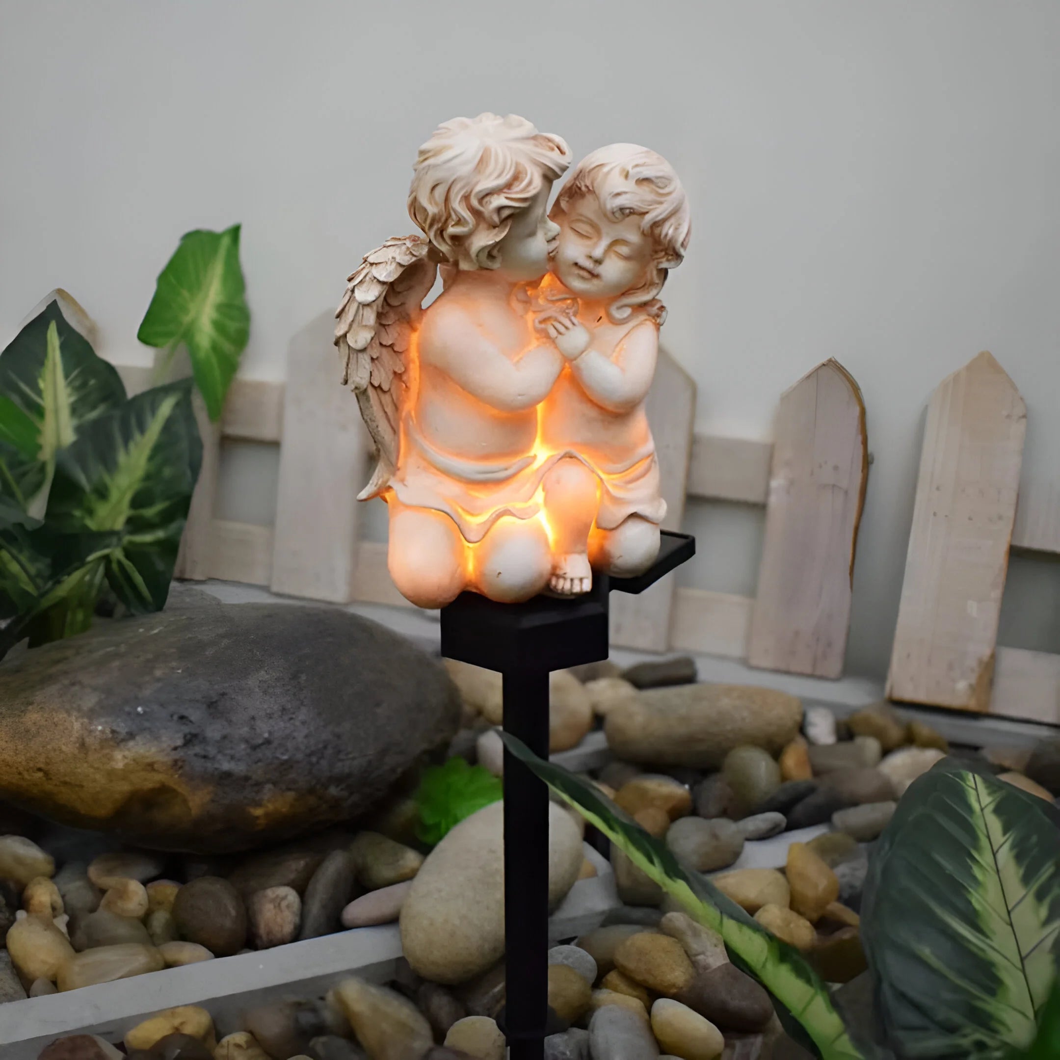 HeavenGlow – Solar-Powered Angel Light