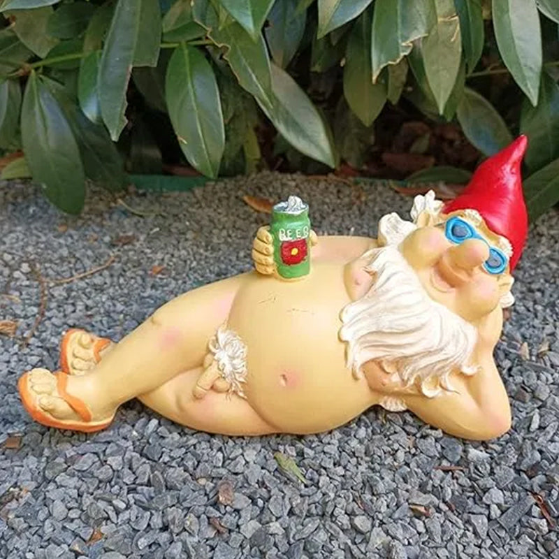 BowLift | Cheeky Garden Gnome Funny Statue