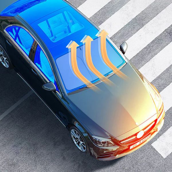 BowLift | Foldable car windshield sunshade