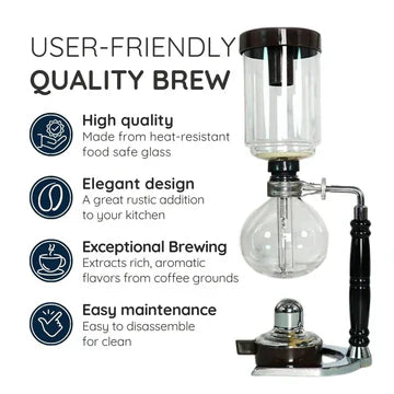 BowLift | Japanese Syphon Coffee Maker