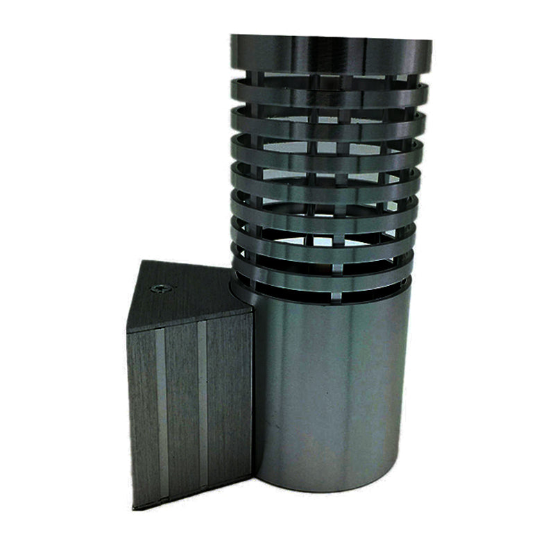 BowLift | Aluminium Tubes Wall Lamp Kit Modern Chrome Surface LED Wall Light for Parties, Blue/Yellow/Red Light