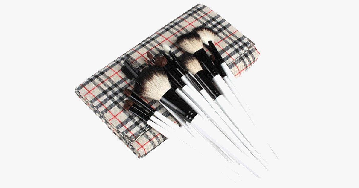 BowLift | Complete professional makeup brush set with 20 brushes and a case