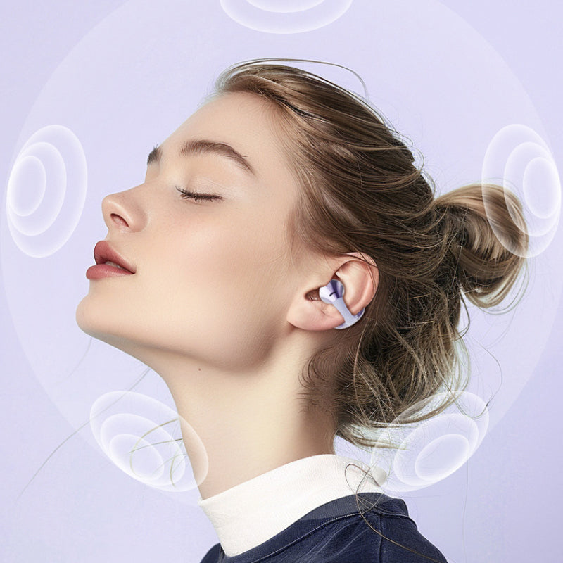 BowLift | AI Translation Open Ear Clip Bluetooth Headphone