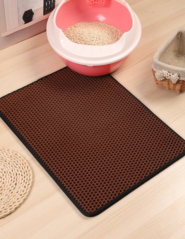 BowLift | Cat Litter Mat with Double-Layer Trap and Non-Slip Base – PawGuard