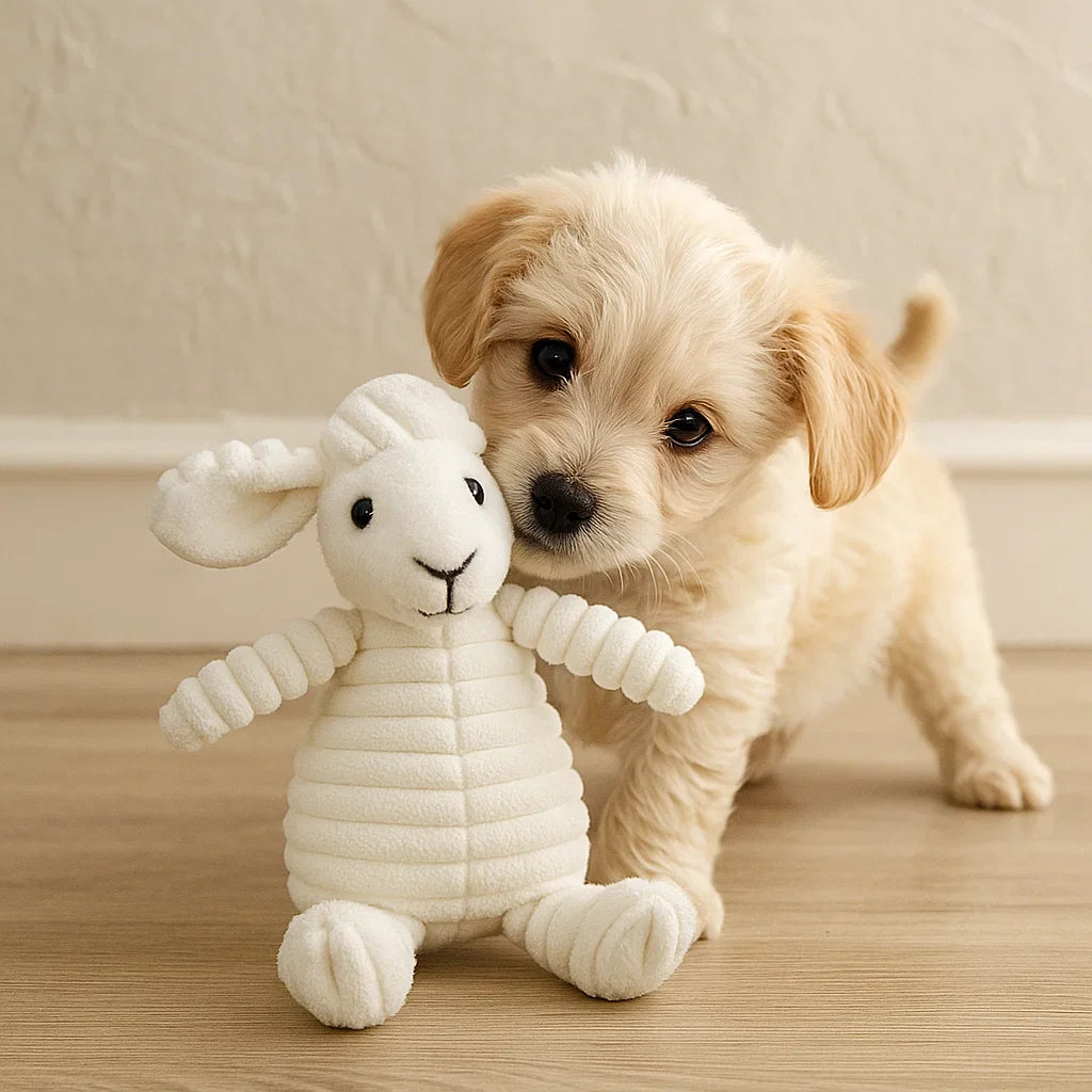 BowLift | Dog Toy Plush Squeaky Chew Animal