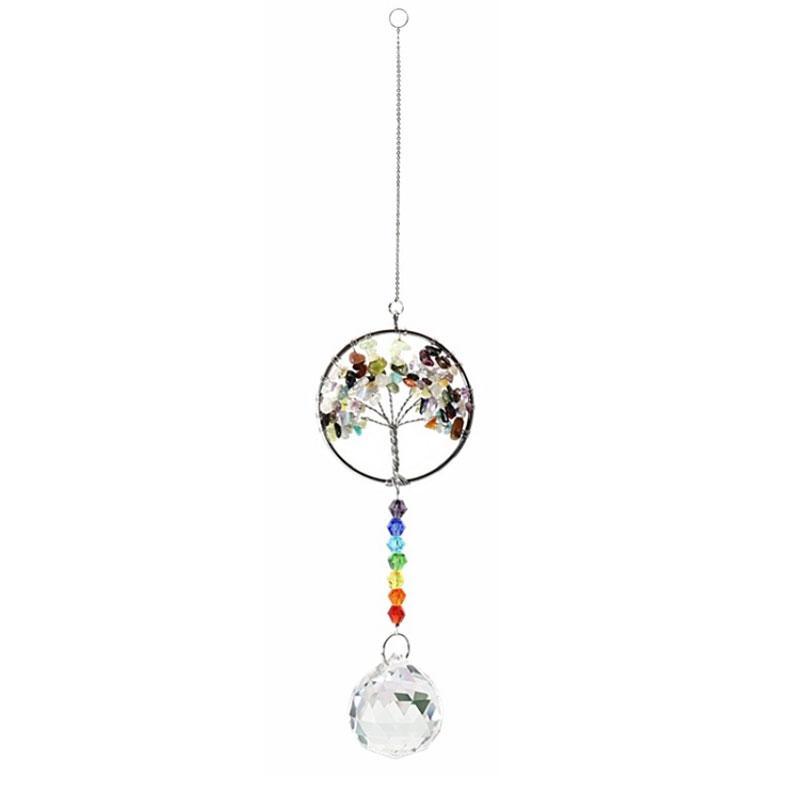 BowLift | Crystal Wind Chime Tree of Life Sun Catcher