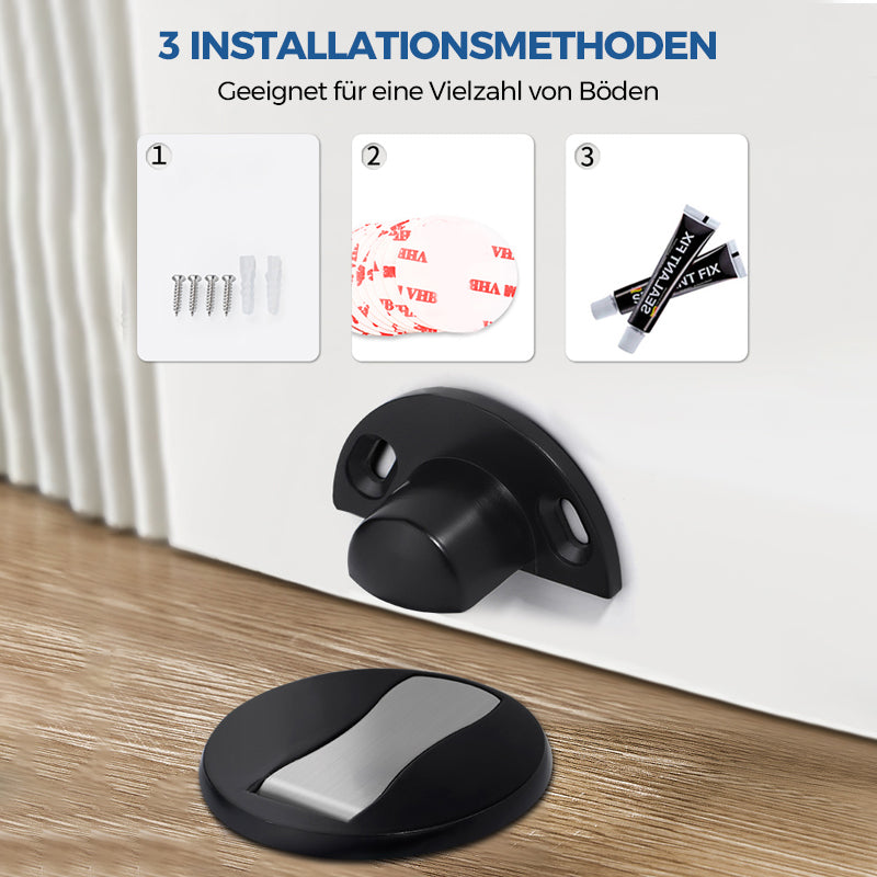 BowLift | Invisible magnetic door stop made of stainless steel