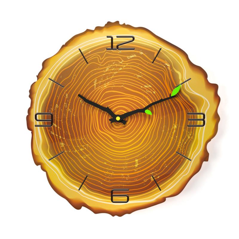 BowLift | Annual Rings Wall Clock