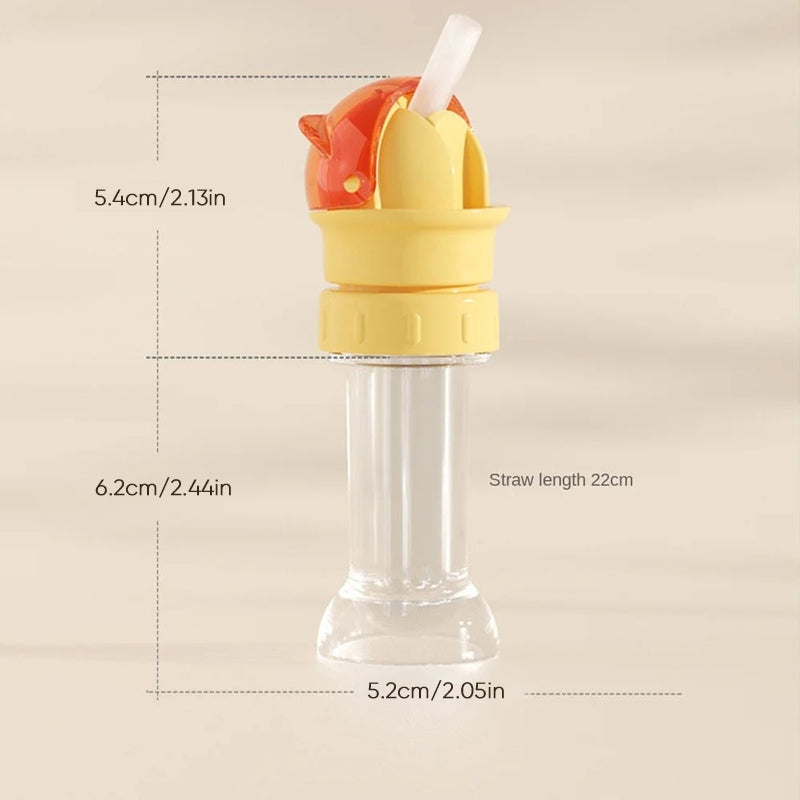 BowLift | Reusable Children's Water Drink Bottle with Straw Lid