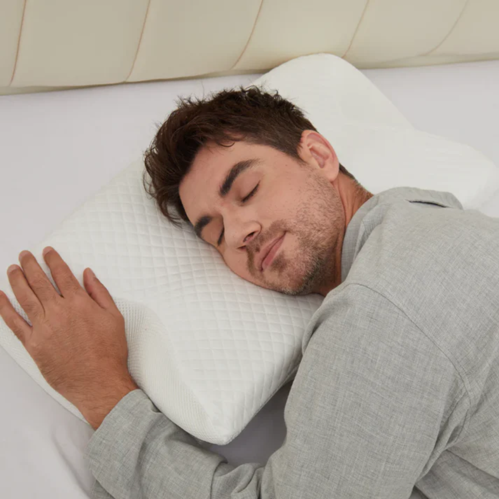 BowLift | Pillow for Side & Back Sleepers – Orthopedic Memory Foam Pillow for Neck & Shoulder Pain Relief and Perfect Sleep Alignment