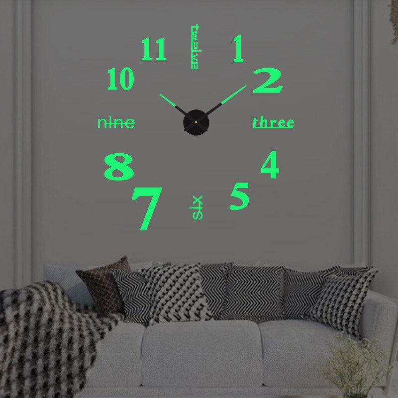 BowLift | ArtisticTick - Statement Wall Clock