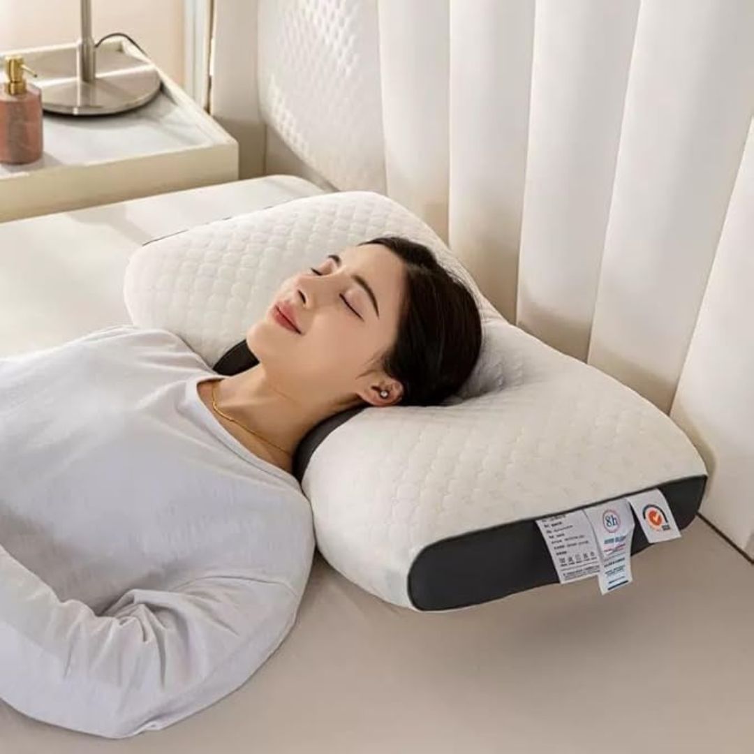 DreamNest – All-Season Orthopedic Neck Support Pillow