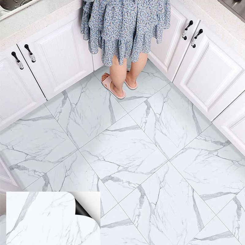 BowLift | Peel and Stick Vinyl Flooring High Gloss PVC Floor Covering with Square Edge